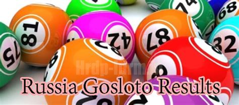 gosloto 6/36,Gosloto Results 